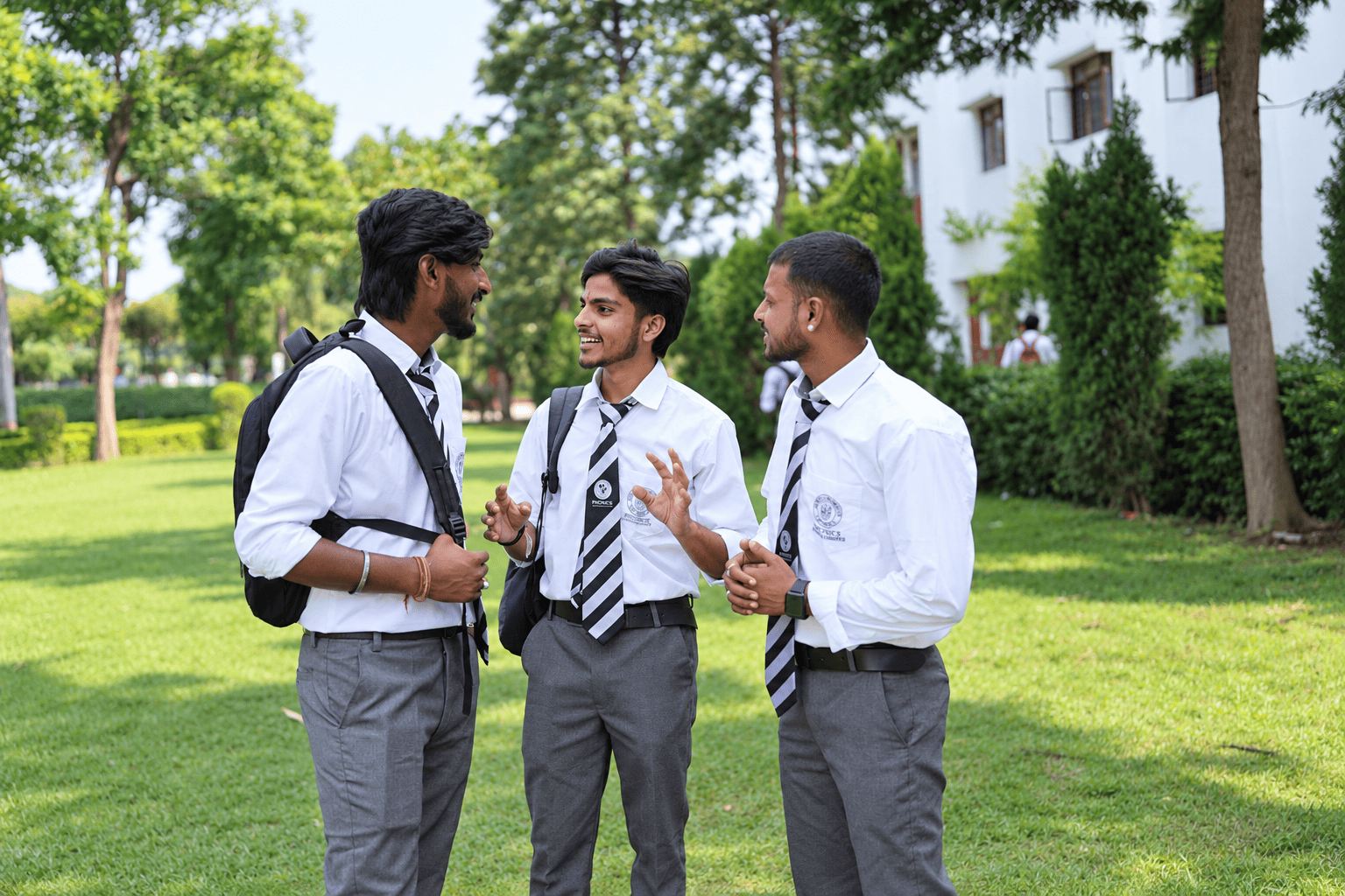 Students at Phonics University campus